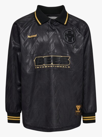 Hummel Black Jr Loose Bay Soccer Jersey L/S 134-140 Hummel Black Jr Loose Bay Soccer Jersey L/S 134-140
