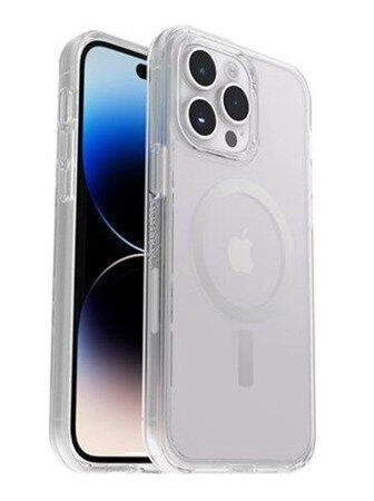 Otterbox Symmetry Series+ - Baksidedeksel For Mobiltelefon - Med Magsafe - Magsafe-Samsvar - Polykarbonat, Syntetisk Gummi, 50 % Resirkulert Plast - Blank - For Apple Iphone 14 Pro Max