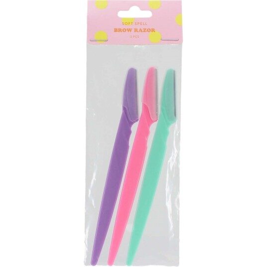 Soft Spell Brow Razor 3pcs