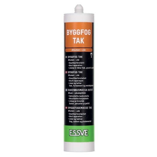 Essve Byggfug Tak Svart Gfri 300ml Essve Byggfug Tak Svart Gfri 300ml