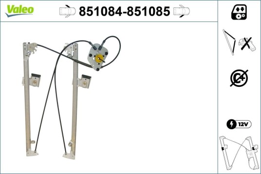 Vindusheis VALEO 851084