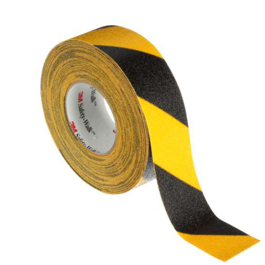 3M Safety Walk 613 Sklisikringsteip svart/gul 25 mm x 18.3 m Maskintilbehør & forbruk