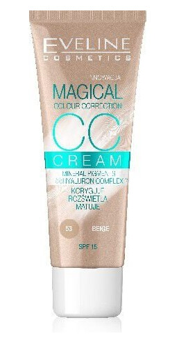 Eveline Fluid Magical Cc Cream No. 53 Beige 30Ml Eveline Fluid Magical Cc Cream No. 53 Beige 30Ml