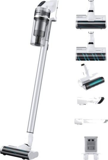 SAMSUNG JET 70 COMPLETE TRÅDLØS STØVSUGER HVIT VS15T7036R5/EE