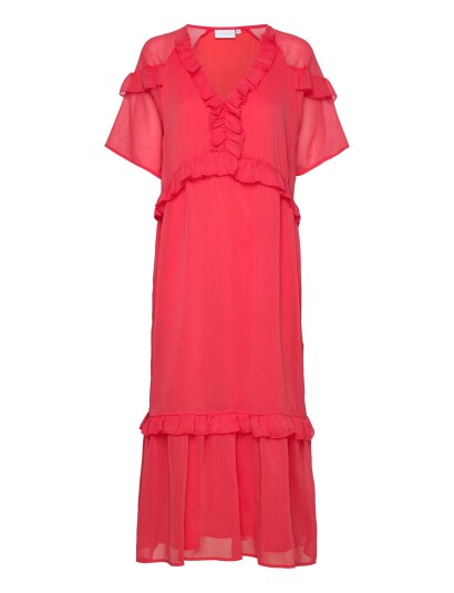 Coster Copenhagen | Long Dress With Frills | 36