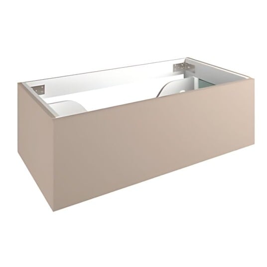 Vikingbad Servantskap Trend MIE Demi- Mål: B(60-180)Xh46xd29 cm Varm Beige / 90cm