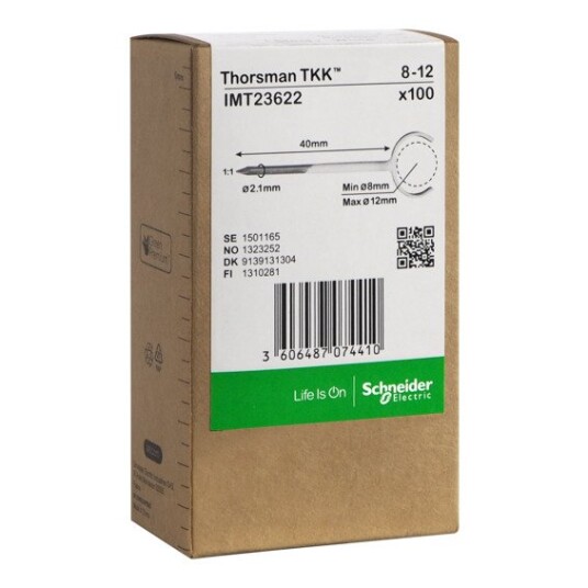 THORSMAN Metallklammer Tkk 8-12 Spiker 40mm 100stk THORSMAN Metallklammer Tkk 8-12 Spiker 40mm 100stk