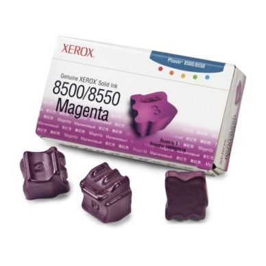Fargestix 3 st magenta 3.000 sider
