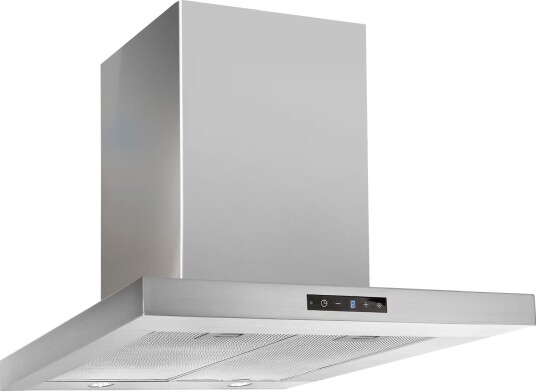 Witt Moon 60 S Vegghengt Kjøkkenventilator i Rustfritt Stål med Digital Display