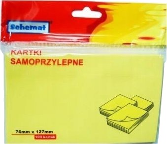Post It Selvklebende Kort 76X127 Mm 100 Stk.