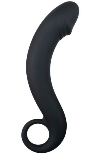 Easytoys Silicone Black Prostate Dildo