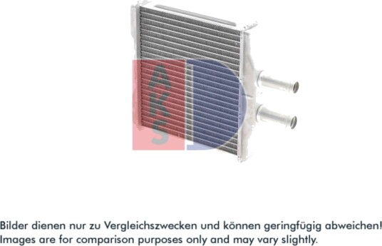Varmeapparat register AKS DASIS 519011N