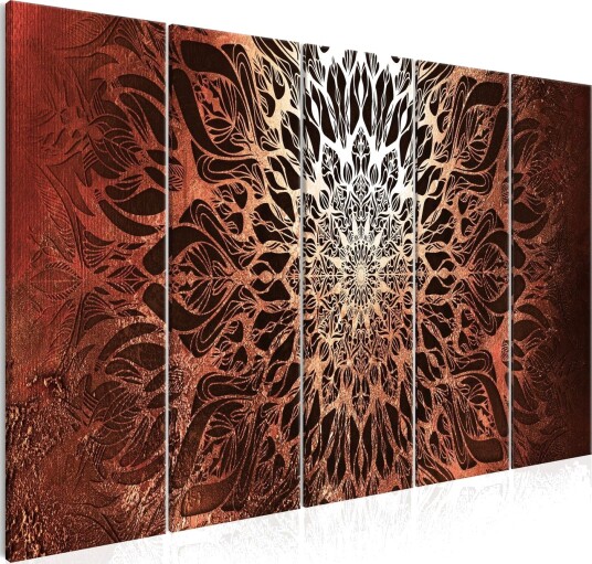 Bilde Hypnosis 5 Parts Orange Narrow 200x80 Artgeist sp. z o. o.