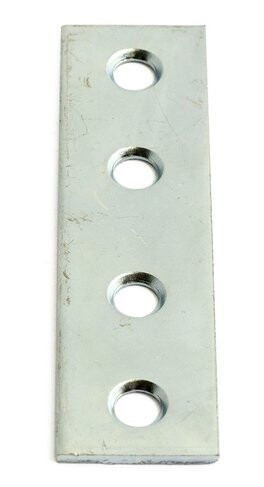 Habo Vinkeljern med skruer 6211-75 elforsinket 75x20 mm - 2 stk