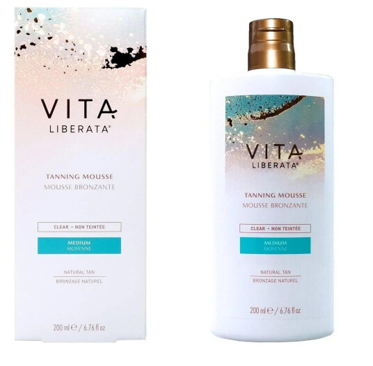 Vita Liberata Tanning Mousse Clear Medium 200ml Selvbruning Vita Liberata Tanning Mousse Clear Medium 200ml Selvbruning