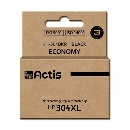 Original blekkpatron Actis KH-304BKR Sort