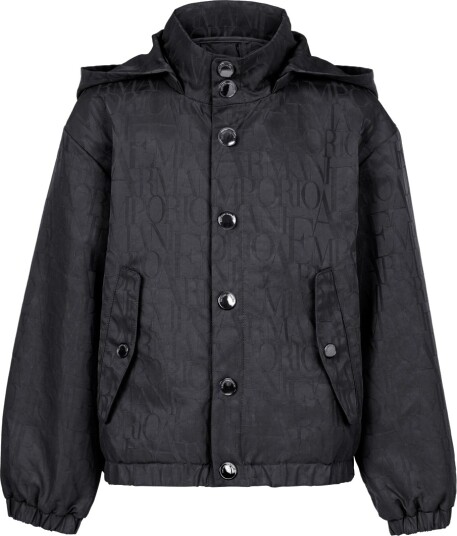 Emporio Armani Jakke   Navy m. Mønster   Emporio Armani   10 år (140)   Overgangsjakke   Blå