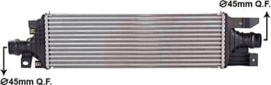 Intercooler VAN WEZEL 40014704