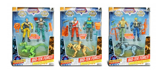 The Corps Universe Figursett m/ tilbehør (assortert) - Bio-Tek force