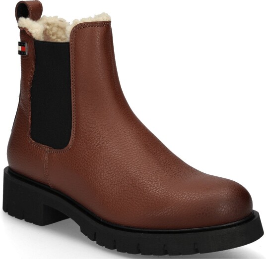 Tommy Hilfiger Tjw Cleated Chelsea Boots Wl SUNSET RUST 36