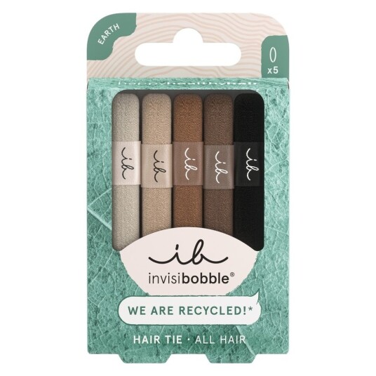 Invisibobble Hair Tie Mocha 5pcs