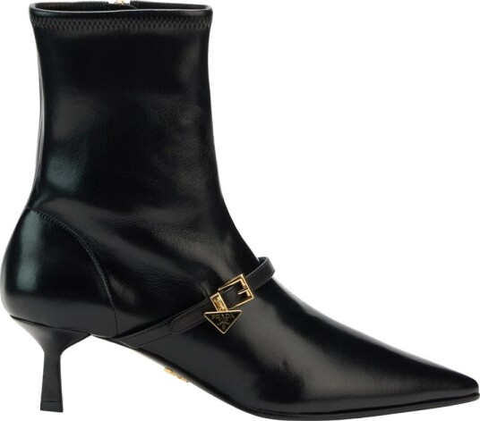 Prada, Dame, Sko, Svart, 40 EU,