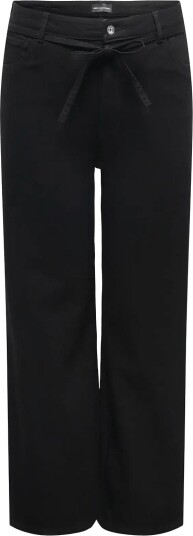 ONLY Carmakoma Cargianna Mw Straight Az756 Dnm Noos   Black   54 x 30