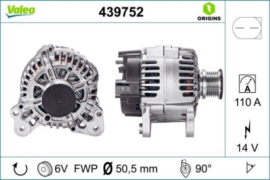 Dynamo VALEO 439752