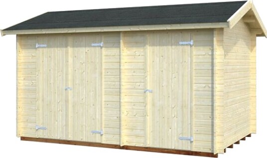 Palmako Redskapsbod jari 8,9 9,4 m2 28 mm laft Palmako Redskapsbod jari 8,9 9,4 m2 28 mm laft