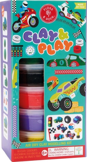 Floss & Rock | Clay & Play - Cars | 24X18X5