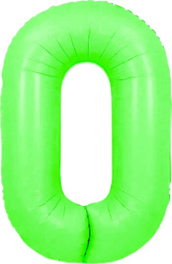 Ballongkungen Tallballong Neongrønn Tall 0 CH400NG