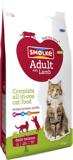 Smolke Tørrfôr Adult Smølke Med Lam 10 kg