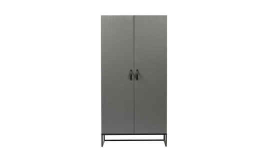 Woood MORRIS Garderobe Grå