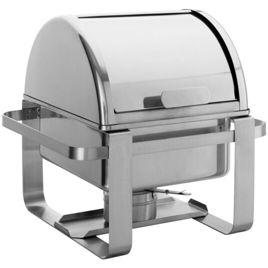 VEGA Chafing Dish Berkley; Størrelse GN 1/2, 4.5l, 37.5x37.1x37.4 cm (BxDxH); Sølvfarge; Rektangulær