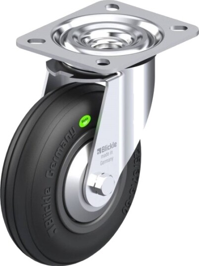 Blickle 663625 L-Vwpp 125G-Fa Hjul - Hjuldiameter: 125 Mm, Bæreevne (Maks.): 50 Kg, 1 Stk