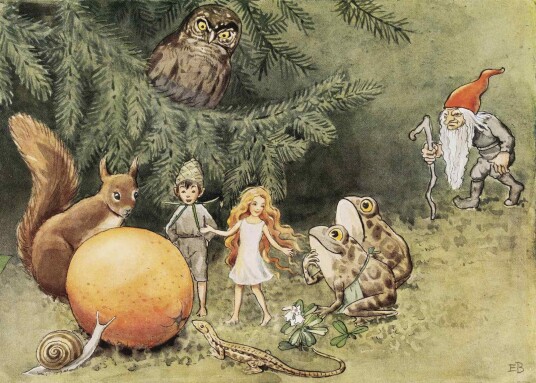 Poster   Elsa Beskow Illustration