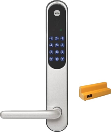 Yale Doorman Classic Digital Dørlås i Sølv med Fleksible Inngangsmetoder Yale Doorman Classic Digital Dørlås i Sølv med Fleksible Inngangsmetoder