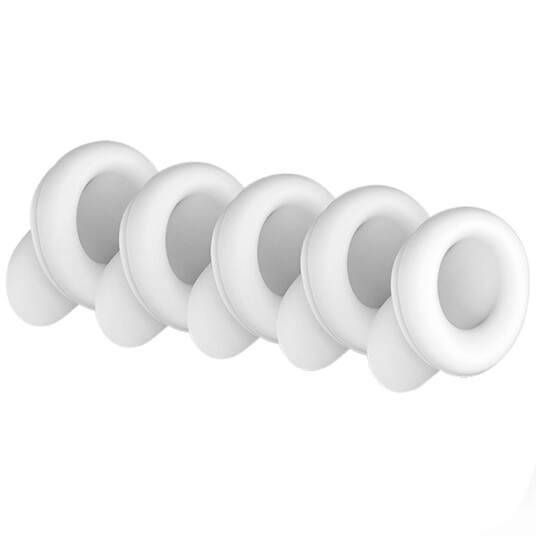 Satisfyer Number Two Silikon Sugehode 5 Pack    - Hvit