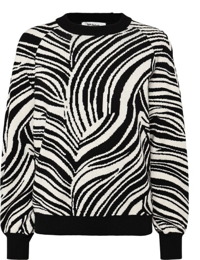 Soft Rebels Srlynn Pattern Knit White XXL