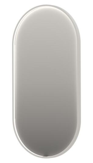 Sanibell Ink SP28 speil med lys matt hvit 60 x 120 cm Sanibell Ink SP28 speil med lys matt hvit 60 x 120 cm