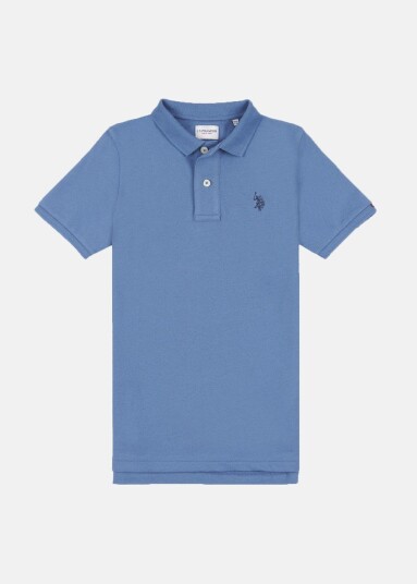 Us Polo Kids Dhm Pique Polo Blue Horizon 9 10 Skjorter Us Polo Kids Dhm Pique Polo Blue Horizon 9 10 Skjorter
