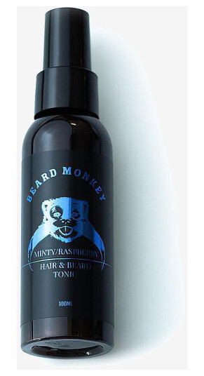 Beard Monkey Hair & Beard Tonic Spray Minty Rasberry