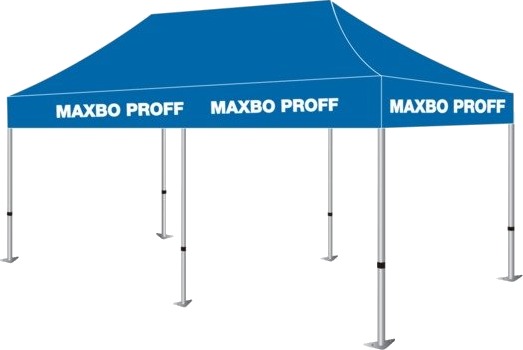 Maxbo Telt pop-up 3x6m med 2 vegger