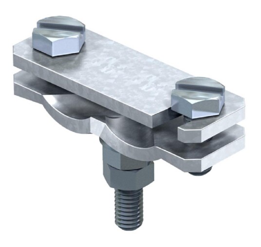 Obo Bettermann 5313066 Diagonalklemme for armeringsstål Ø 6–22 mm Jording & lynavledere