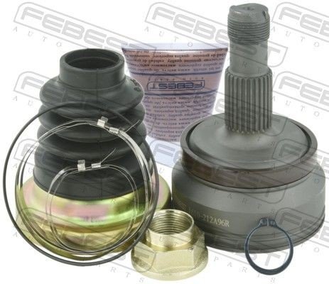 Febest Drivknute drivaksel FEBEST 1610 212A96R
