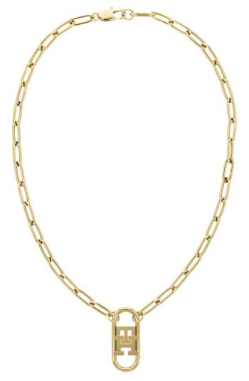 Tommy Hilfiger Monogram Halskjede Rustfritt Stål 2780723 - Dame - Stainless Steel Tommy Hilfiger Monogram Halskjede Rustfritt Stål 2780723 - Dame - Stainless Steel