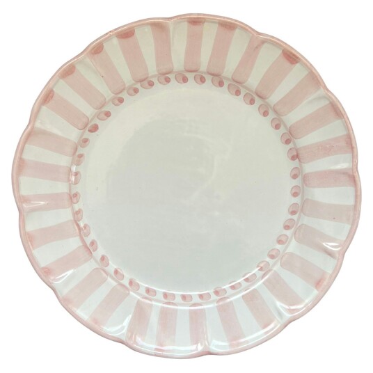 Piccola Home Riviera Middagstallerken 26 cm Rosa