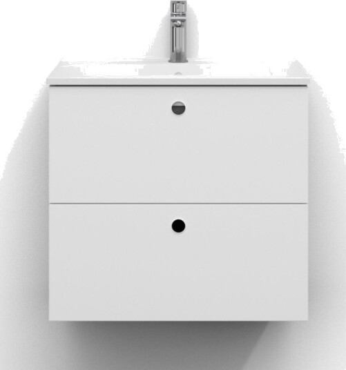 Svedbergs Intro Servantskap 2 Skuffer 60cm / Hvit Matt
