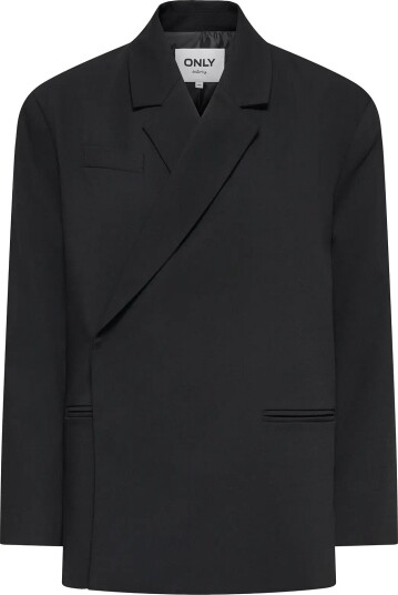 ONLY Onlcristin L/S Oversize Slit Blazer Tlr Black XS/S
