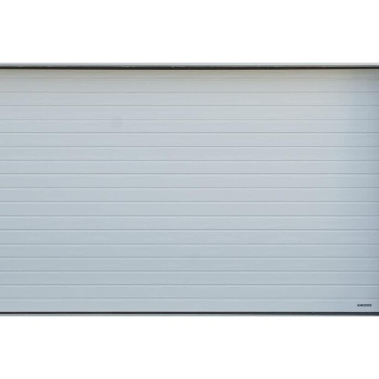 Grimstadporten Garasjeport SNP Ribbed Flush Hvit Grimstadporten Garasjeport SNP Ribbed Flush Hvit